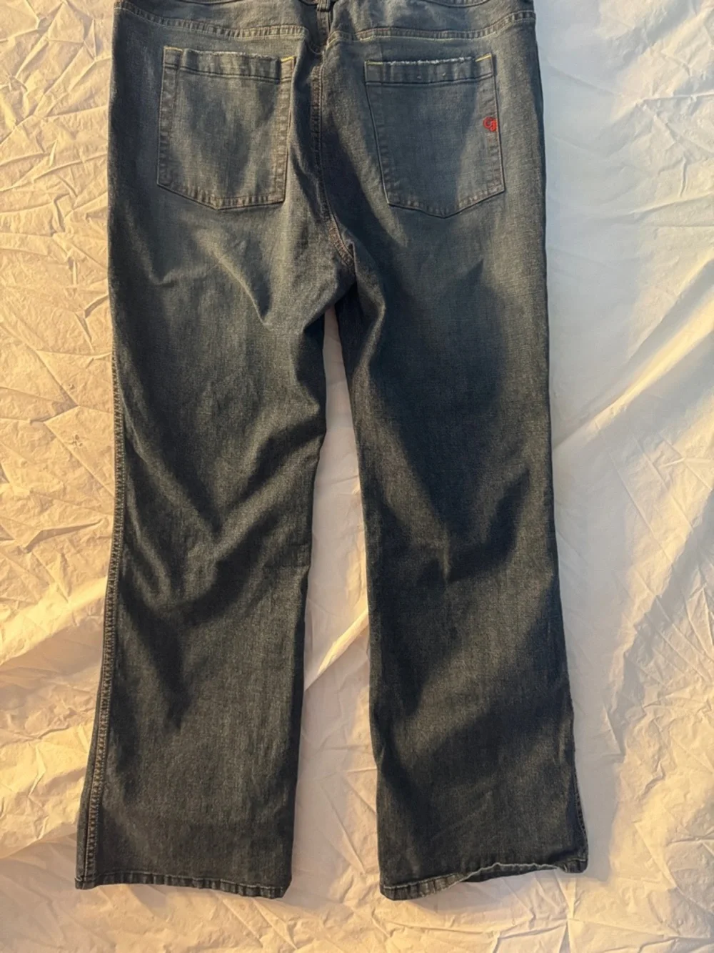 Women's 90’s Black Wide-Leg Flare Jeans